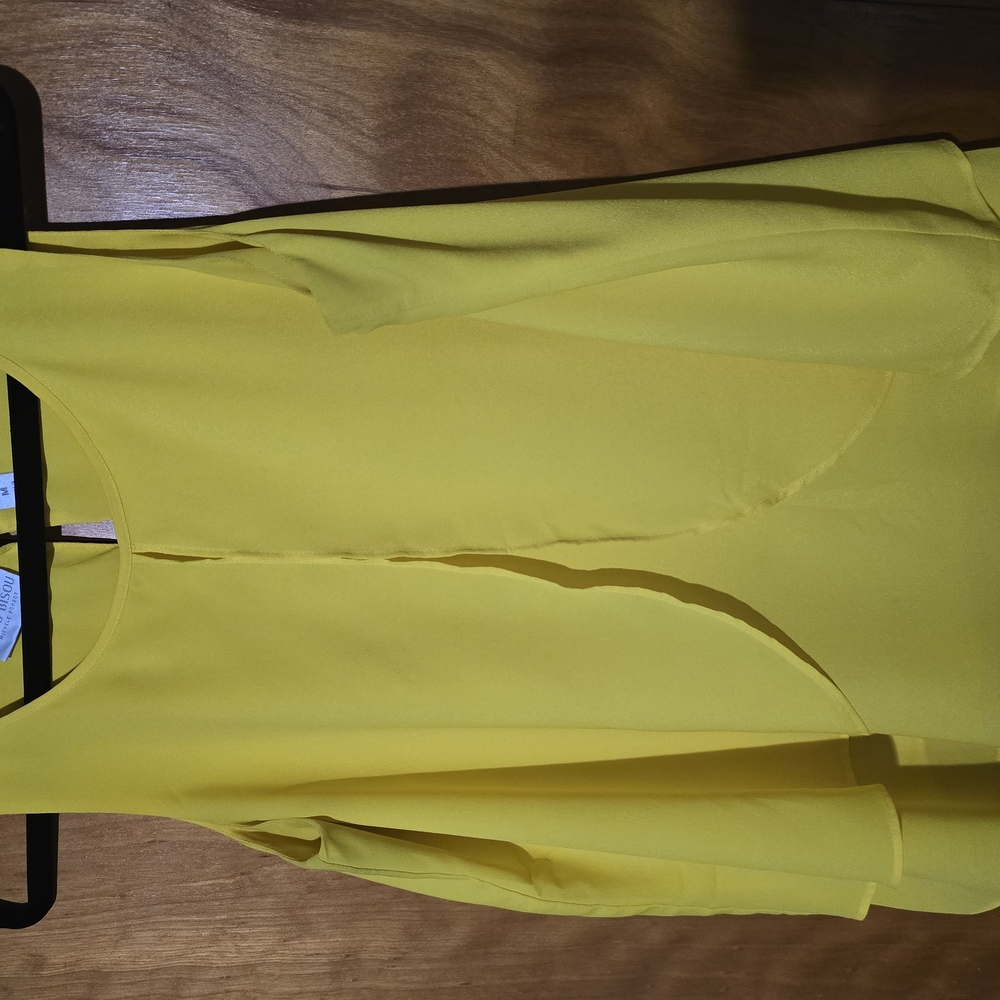 Bright Yellow Blouse